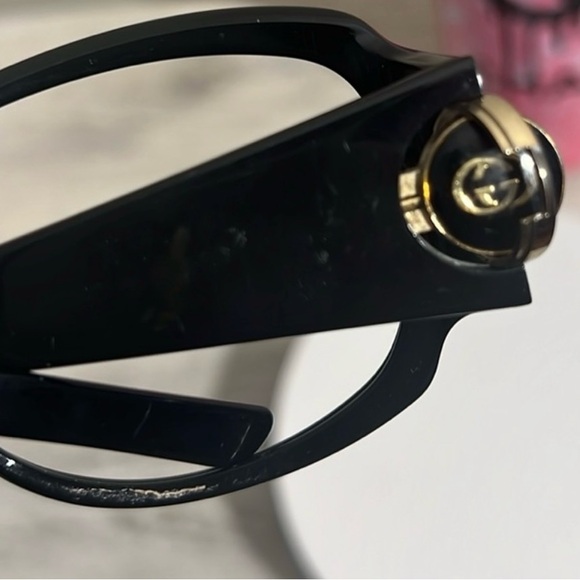 Gucci Italy GG3104/S 807LF Black Sunglasses FRAME ONLY - Picture 6 of 11